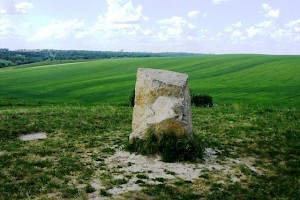 Countryside around village